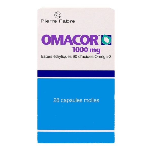 Omacor 1000mg 28 capsules