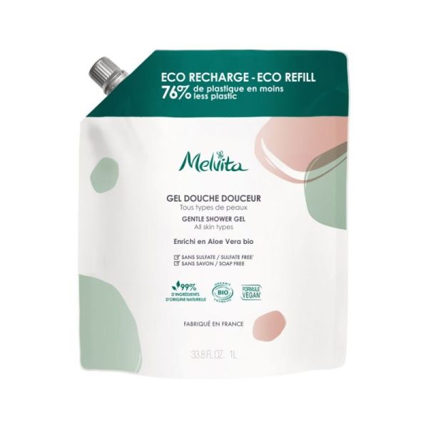 Gel douche douceur Bio Éco-Recharge 1 l