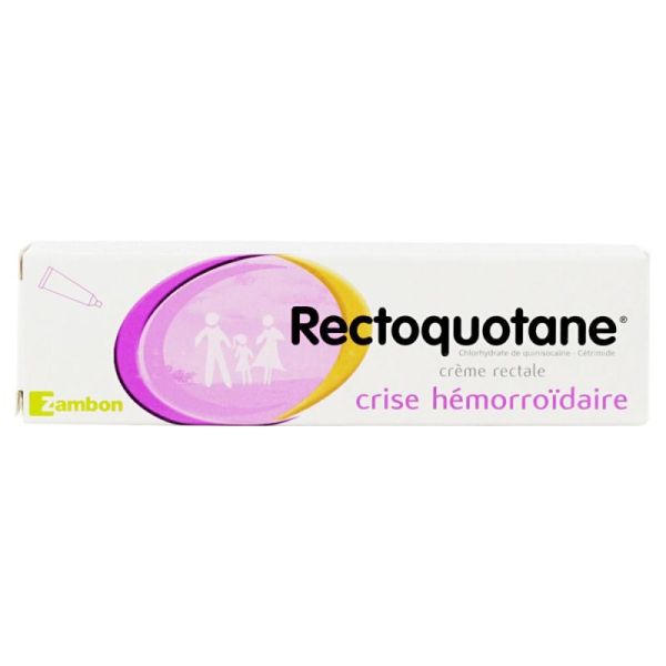 Rectoquotane crème rectale 20g