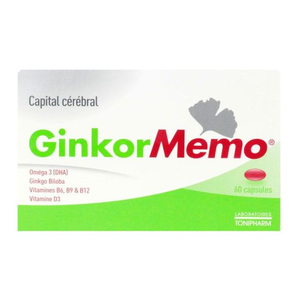 Ginkor Mémo 60 capsules