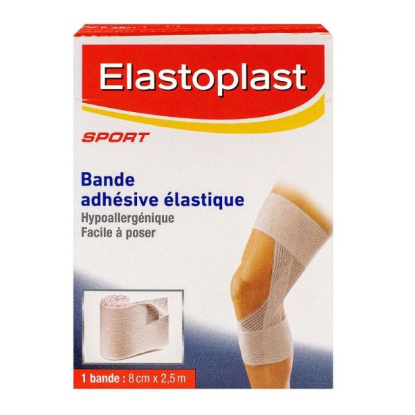 Bande adhésive élastique 8cmx2,5m