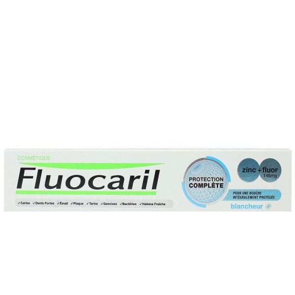 Dentifrice complet zinc + fluor 145mg 75ml