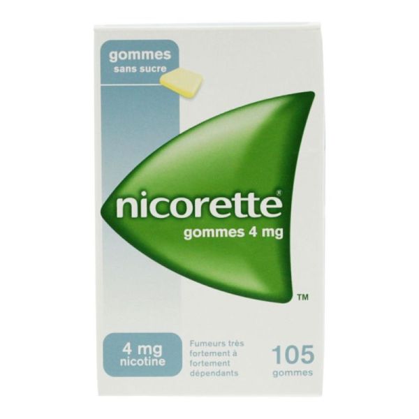 Nicorette 4mg Original Gommes à mâcher