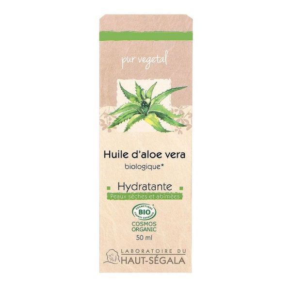 Huile d'aloé vera bio 50ml