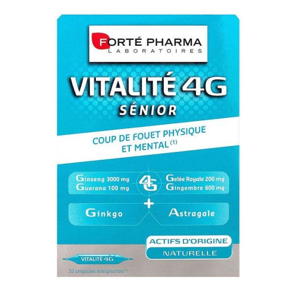 Vitalité 4G senior 20 ampoules