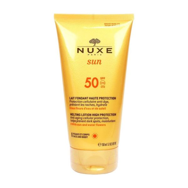 Sun lait fondant haute protection visage corps SPF50 150ml