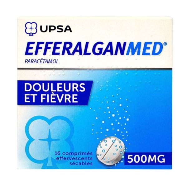 Efferalgan 500mg 16 comprimés effervescents