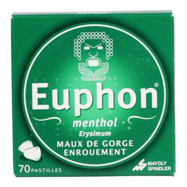 Erysimum menthol 70 pastilles