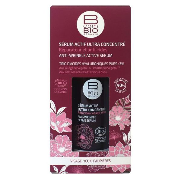 Sérum actif bio ultra concentré toute peau 30ml